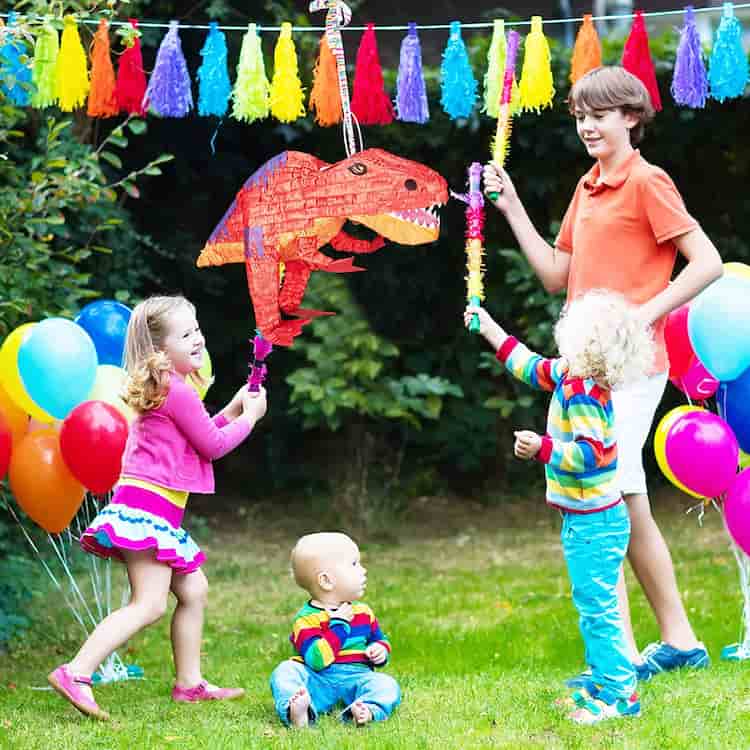 piñata de cumpleaños, piñata de dinosaurio cumpleaños, piñata para fiesta infantil, piñata fácil de romper, piñata para bautizo, piñata para niños, piñata para cumpleaños 